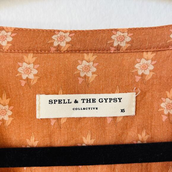 Spell & the Gypsy Utopia Blouse Size XS - Picture 2 of 7